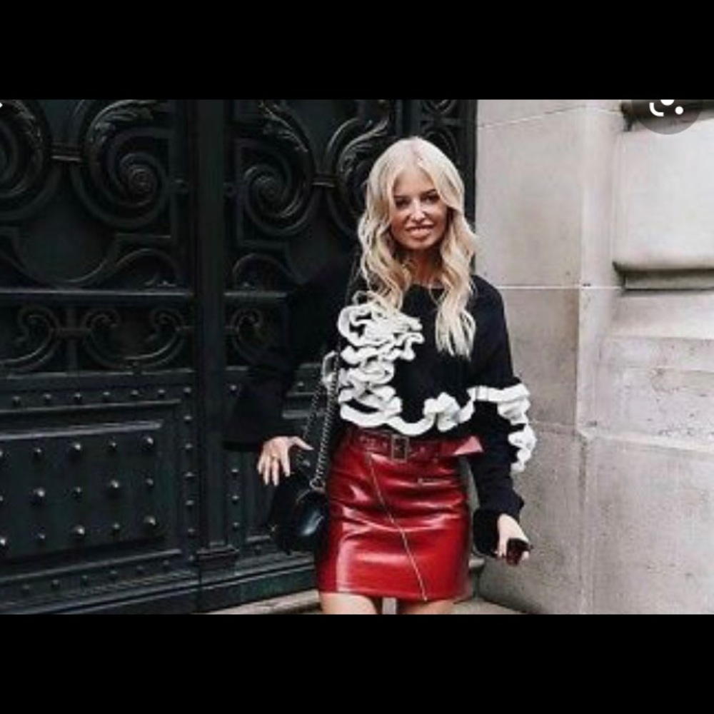 BOGO Zara Ruffled Sweater